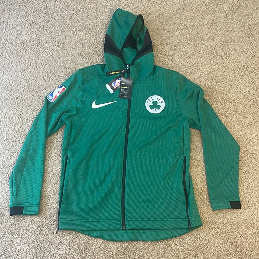 NIKE NBA BOSTON CELTICS THERMAFLEX SHOWTIME HOODIE — BRAND NEW